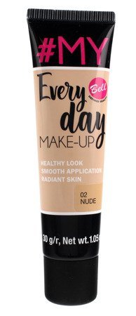 Bell #My Everyday Make-Up Podkład wyrównujący koloryt nr 02 Nude  30g