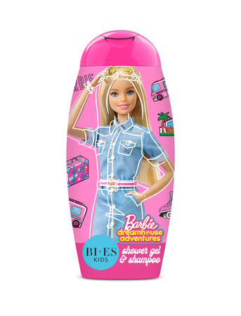 Bi-es Kids Żel pod prysznic i szampon 2w1 Barbie Dreamhouse Adventures 250ml