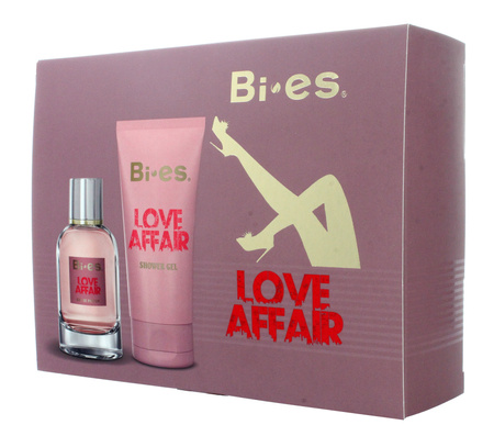 Bi-es Love Affair Komplet (woda perfumowana 100ml+żel pod prysznic 150ml)