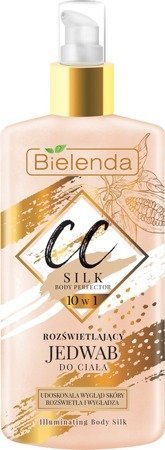 Bielenda CC Cream Body Perfector 10w1 Silk Jedwab do ciała rozświetlający 150ml
