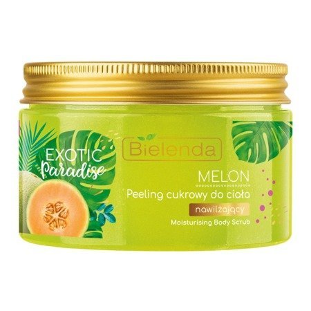 Bielenda Exotic Paradise Peeling cukrowy do ciała nawilżający Melon  350g