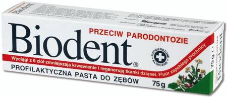 Biodent Pasta do zębów przeciw parodontozie 75g