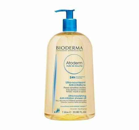 Bioderma Atoderm Huile de Douche - Nawilżający olejek do kąpieli i prysznica 1000 ml