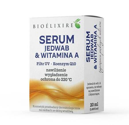 Bioelixire Serum jedwab & Wit. A do włosów 20 ml