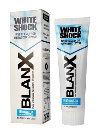 Blanx Pasta do zębów wybielająca White Shock  75ml