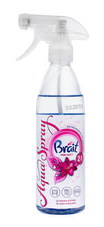 Brait Aqua Spray Wodny Odświeżacz powietrza 2w1 - Pink Party 425g