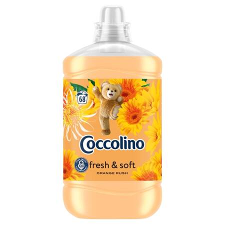 COCCOLINO Fresh Soft Płyn do płukania tkanin Orange Rush 1700ml (68 prań)