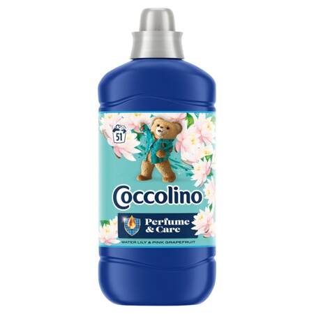 COCCOLINO Perfume Care Płyn do płukania tkanin Water LilyPink Grapefruit 1275ml (51 prań)