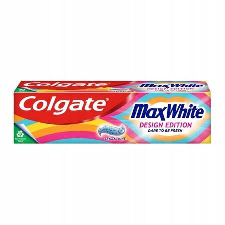 COLGATE Max White Pasta do zębów Design Edition 75ml