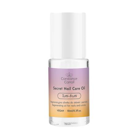 CONSTANCE CARROLL Secret Nail Care Oil Regeneracyjna Oliwka do skórek i paznokci - Tutti Frutti 10ml