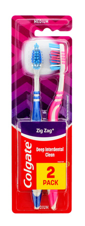 Colgate Szczoteczka Zig Zag Plus śr. 1+1