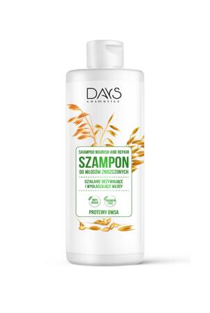 DAYS COSMETICS Szampon do włosów z proteinami owsa