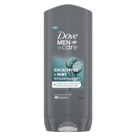 DOVE Men Żel pod prysznic Eucaliptus + Mint 400 ml