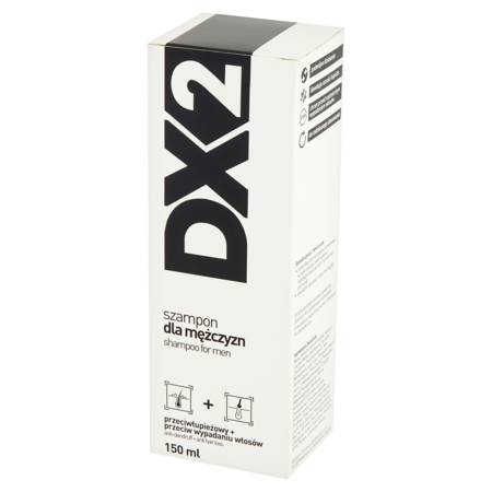 DX2 Szampon dla mężczyzn przeciwłupieżowy i przeciw wypadaniu włosów 150ml