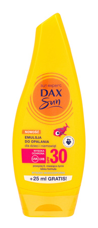 Dax Sun Emulsja do opalania dla dzieci i niemowląt SPF 30 175ml