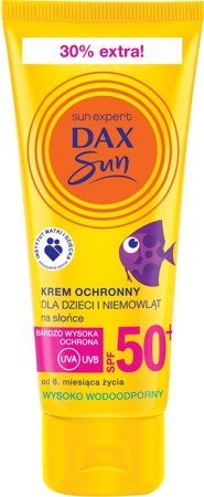 Dax Sun Krem ochronny dla dzieci i niemowląt SPF 50+  75ml