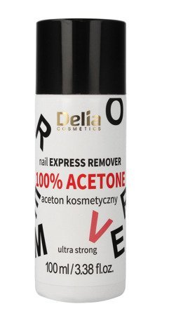 Delia Cosmetics Aceton kosmetyczny 100% ultra strong  100ml