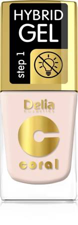 Delia Cosmetics Coral Hybrid Gel Emalia do paznokci nr 67  11ml