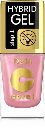 Delia Cosmetics Coral Hybrid Gel Emalia do paznokci nr 68  11ml