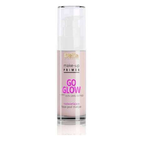 Delia Cosmetics Skin Care Defined Baza pod makijaż Go Glow rozświetlająca  30ml