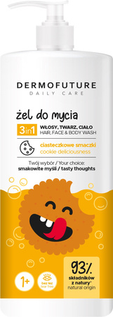 Dermofuture Daily Care Kids Żel 3w1 CIASTECZKOWE SMACZKI 500ml