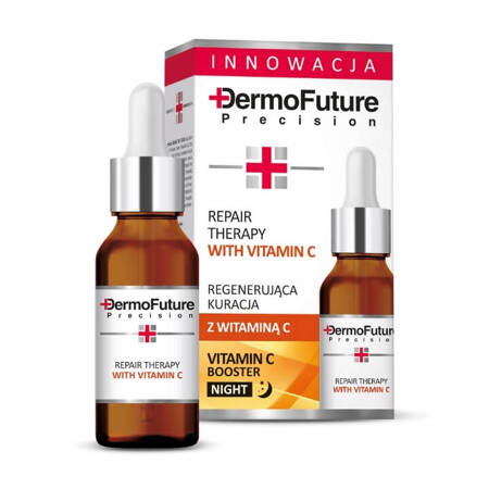 Dermofuture Precision Booster nocnej regeneracji Kuracja z witaminą C regenerująca 20ml