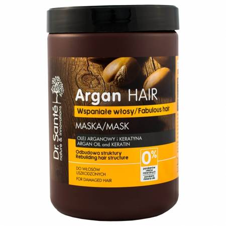 Dr.Sante Argan Hair Maska odbudowująca do włosów uszkodzonych  1000ml