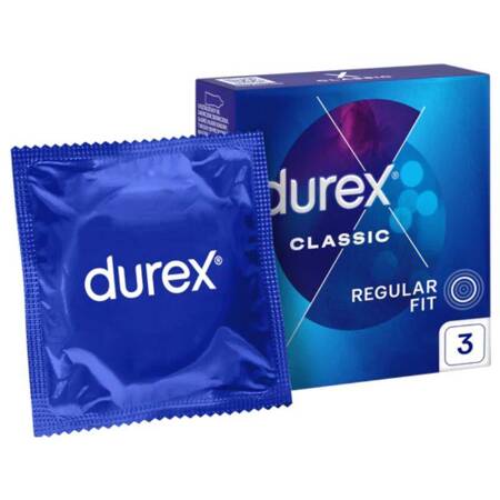 Durex Classic Prezerwatywy 3 szt.