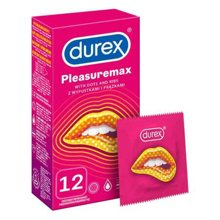 Durex Pleasuremax Prezerwatywy 12 szt.