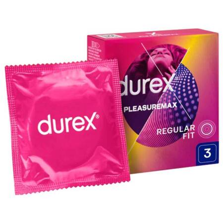 Durex Pleasuremax Prezerwatywy 3 szt.