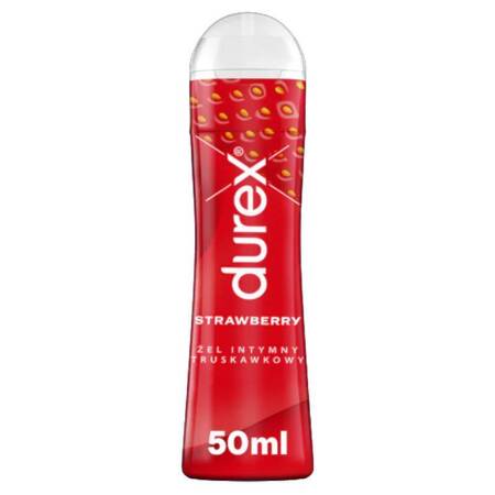 Durex Strawberry Żel intymny truskawkowy 50 ml