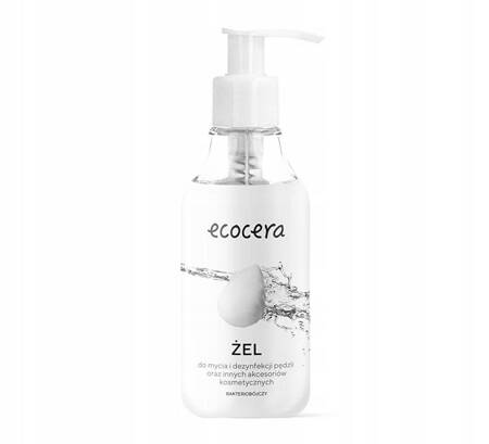 ECOCERA Żel do mycia i dezynfekcji pędzli oraz akcesoriów kosmetycznych 200 ml