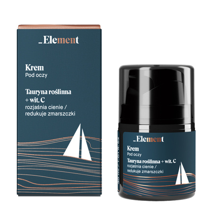 Element Men Krem pod oczy Tauryna Roślinna + Witamina C 30ml