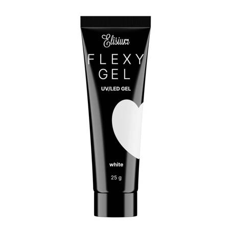 Elisium Flexygel White Żel do paznokci 25g