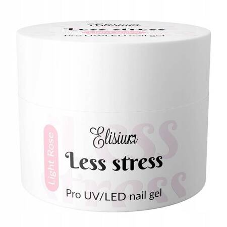 Elisium Less Stress Builder Gel Light Rose 40ml