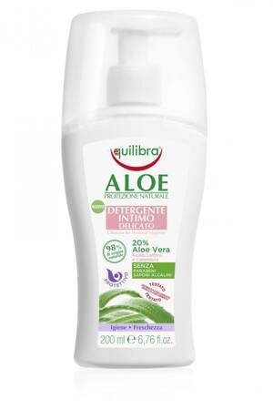 Equilibra Aloe Delikatny Żel do higieny intymnej  200ml