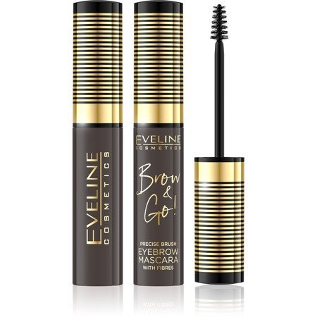 Eveline Brow & Go Tusz do stylizacji brwi nr 02 Dark  6ml