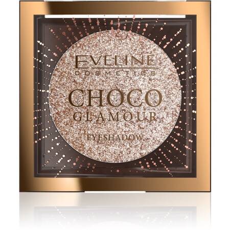 Eveline Choco Glamour Błyszczący Cień-toper Do Powiek