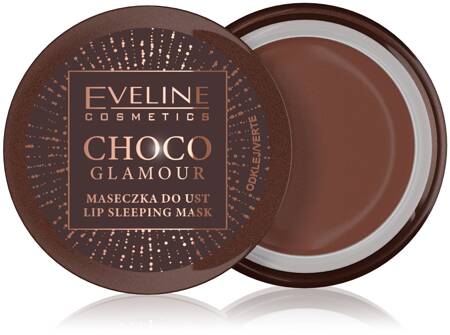 Eveline Choco Glamour Intensywnie Regenerująca Maseczka Do Ust Na Noc