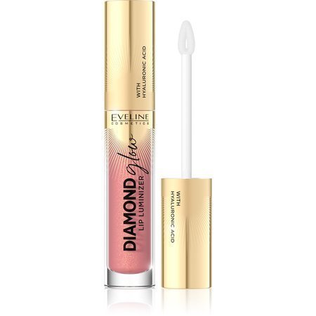 Eveline Diamond Glow Lip Luminizer Błyszczyk do ust z kwasem hialuronowym nr 04  4.5ml