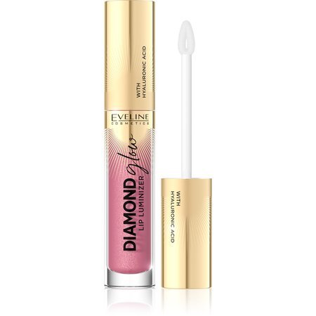 Eveline Diamond Glow Lip Luminizer Błyszczyk do ust z kwasem hialuronowym nr 05  4.5ml