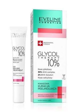 Eveline Glycol Therapy 10% Kwasowa Kuracja peelingująca 20ml