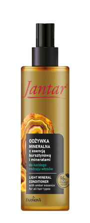 FARMONA Jantar Odżywka mineralna z esencją bursztynową i minerałami do każdego rodzaju włosów 200ml