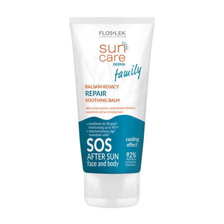 FLOSLEK Sun Care Derma Family Balsam kojący Repair SOS po opalaniu 125ml