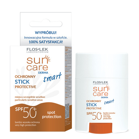 FLOSLEK Sun Care Derma Smart Sztyft ochronny SPF50+  16g