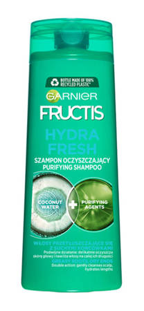 Fructis Hydra Fresh Szampon do włosów przetłuszczających się z suchymi końcówkami  400ml