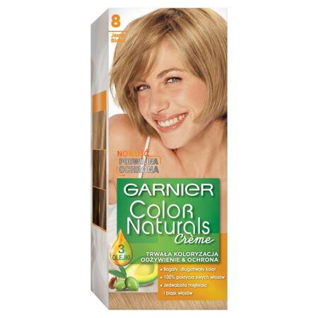 Garnier Color Naturals Farba do włosów 8 Jasny Blond