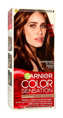 Garnier Color Sensation Krem koloryzujący 6.35 Chic Brown- Szykowny jasny kasztan