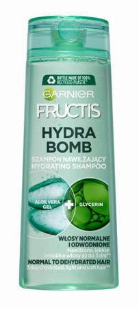 Garnier Fructis Aloe Hydra Bomb Szampon nawilżający do włosów odwodnionych  400ml