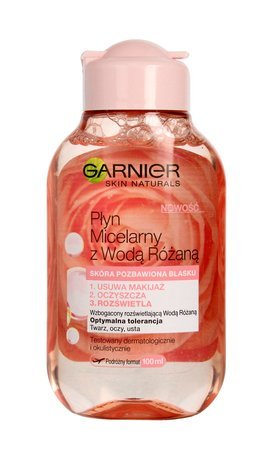 Garnier Skin Naturals Płyn micelarny z Wodą Różaną - cera pozbawiona blasku  100ml